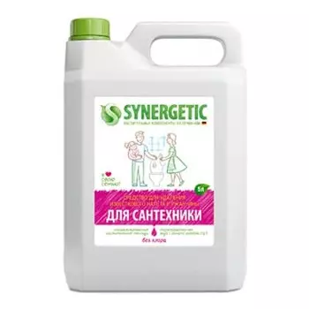Средство для чистки сантехники Synergetic 5 литров