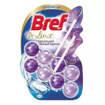 Средство для чистки унитаза Bref DeLuxe Лунный цветок 2х50 гр