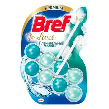 Средство для чистки унитаза Бреф DeLuxe Пленительный Жасмин 2х50 гр