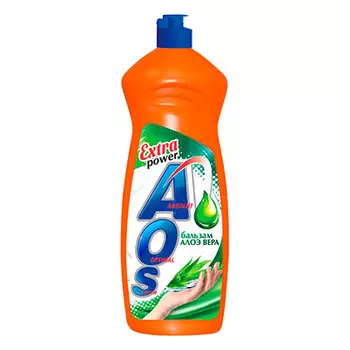 Средство для мытья посуды Aos бальзам алоэ-вера 900 мл