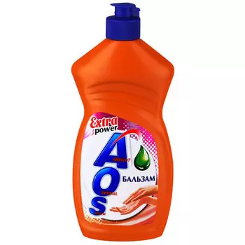 Средство для мытья посуды Aos Extra power Бальзам 450 мл