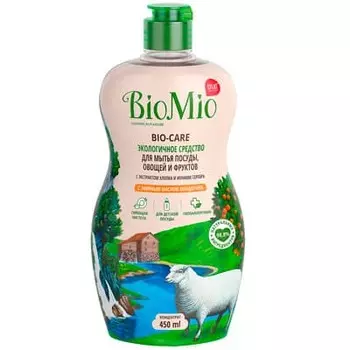 Средство для мытья посуды BioMio BIO-Care эколог Мандарин 450 мл
