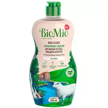 Средство для мытья посуды BIO MIO BIO-Care эколог Без запаха 450 мл