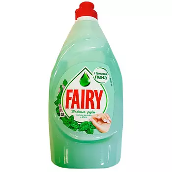 Средство для мытья посуды Fairy чайное дерево и мята 450 мл.