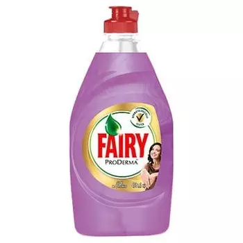 Средство для мытья посуды Fairy ProDerma шелк и орхидея 450 мл.
