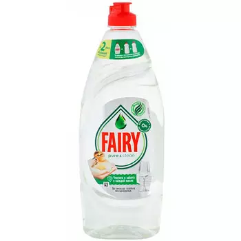 Средство для мытья посуды Fairy Pure &amp; Clean 650 мл