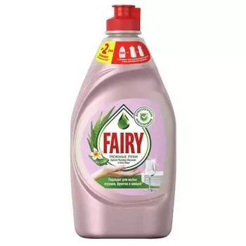 Средство для мытья посуды Fairy розовый жасмин и алоэ-вера 450 мл