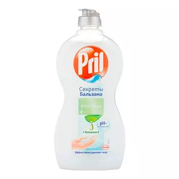 Средство для мытья посуды Pril секреты бальзама алоэ-вера 450 мл