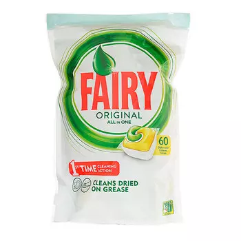 Средство для посудомоечных машин FAIRY 60 капсул