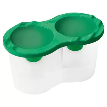 Стакан непроливайка Луч 2 отдела в ассортименте