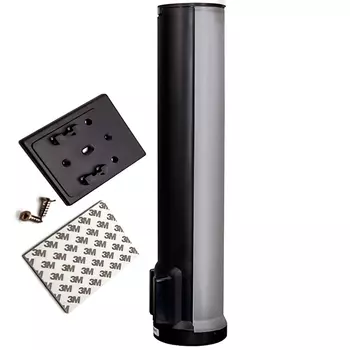 Стаканодержатель Aqua Work NF-1 100ст, на шурупах, черный