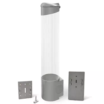 Стаканодержатель Ecotronic, 70ст, на шурупах, серый