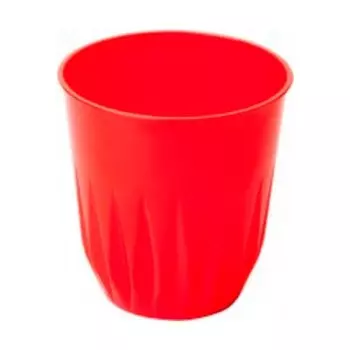 Стаканы 250 мл пластик красные 6 шт