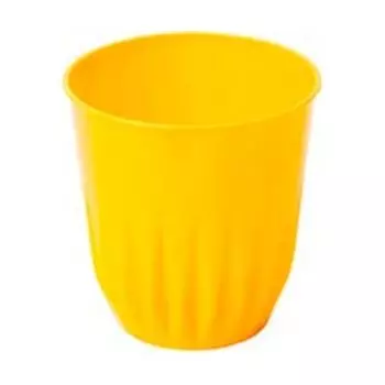 Стаканы 250 мл пластик оранжевые 6 шт