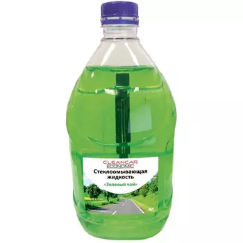 Стеклоомывающая жидкость Nigrin летняя зеленый чай 4 литра