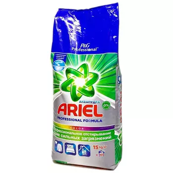 Стиральный порошок ARIEL Color Аква Пудра автомат 15 кг