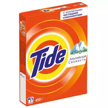 Стиральный порошок Tide для белого Альпийская свежесть автомат 450 гр