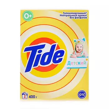 Стиральный порошок Tide для чувствительной детской кожи, автомат 400 гр