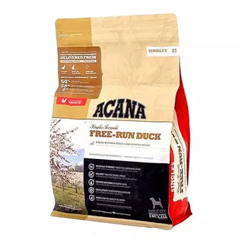 Сухой корм Acana для собак с чувствительным пищеварением с уткой и грушей 2 кг
