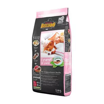 Сухой корм Belcando для привередливых собак малых и средних пород с чувствительностью к злакам, с ягненком 1 кг