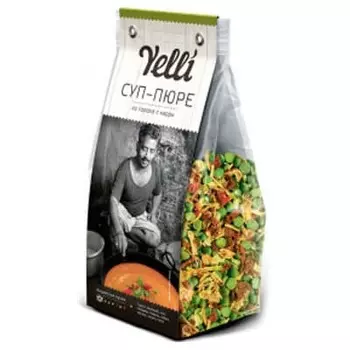 Суп-пюре Ярмарка Yelli из гороха с карри 250 гр