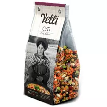 Суп Ярмарка Yelli семь бобов 250 гр