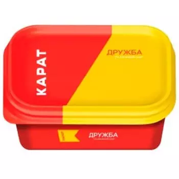 Сыр Карат плавленый дружба 45% БЗМЖ 400 гр