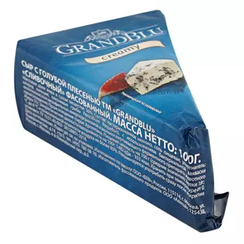 Сыр Milkana GrandBlu creamy БЗМЖ 55% 100 гр