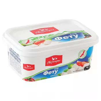 Сыр Свитлогорье Фету 45% 250 гр