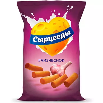 Сыр Сырцееды копченый, чеснок укроп 23 гр