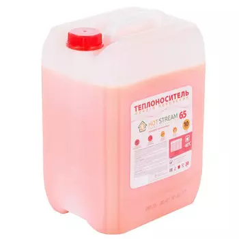 Теплоноситель Hot Stream -65 концентрированный в канистре 18.4 литра