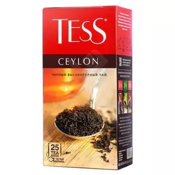 Чай Tess / Тесс High Ceylon цейлонский 25 пак