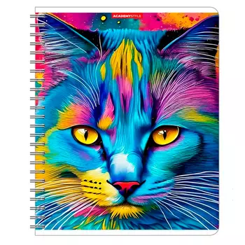 Тетрадь Academy Style евроспираль А5 клетка 60 листов