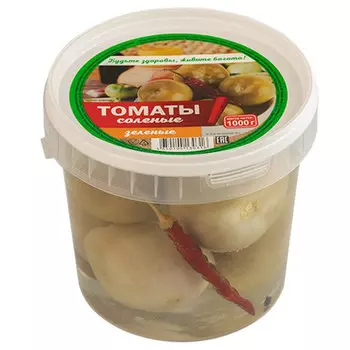 Томаты солёные Традиции вкуса зелёные 1 кг