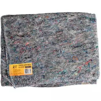 Тряпка для пола Домашний Сундук серая х/б 70 х 80 см