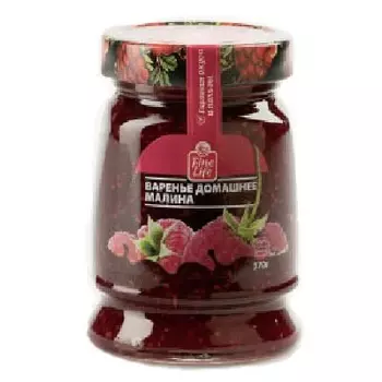 Варенье Fine Life малина 370 гр