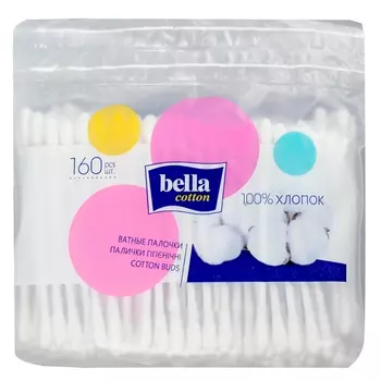 Ватные палочки Bella Cotton 160 шт