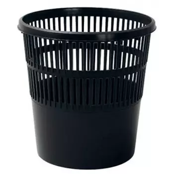 Ведро офисное 10 литров (черное)