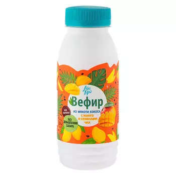 Вефир АйсКро манго и семена чиа, без сахара БЗМЖ 250 мл