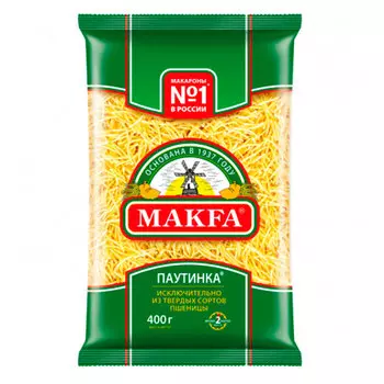 Вермишель Макфа паутинка 400 г
