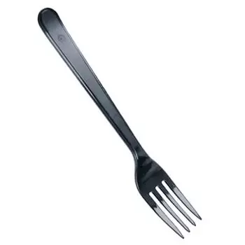 Вилка Кристалл 180 мм черная 48 шт