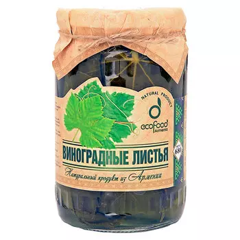 Виноградные листья Ecofood 720 гр