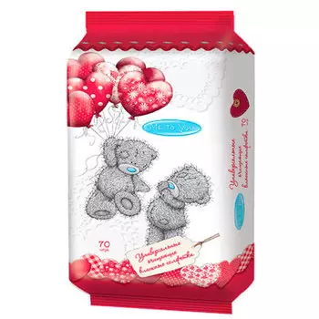 Влажные салфетки Me to You универсальные 70 шт