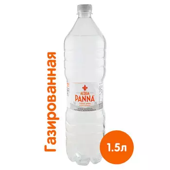 Вода Acqua Panna 1,5 литра, без газа, пэт, 6 шт. в уп.