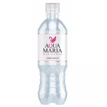 Вода Aqua Maria минеральная 0.5 литра, газ, пэт, 12 шт. в уп.