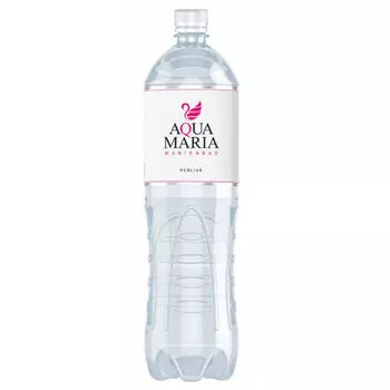 Вода Aqua Maria минеральная 1.5 литра, газ, пэт, 6 шт. в уп.