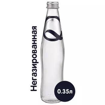 Вода Aquanika 0.35 литра, без газа, стекло, 12 шт. в уп.