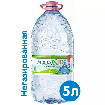 Вода Aquanika Kids детская 5 литров