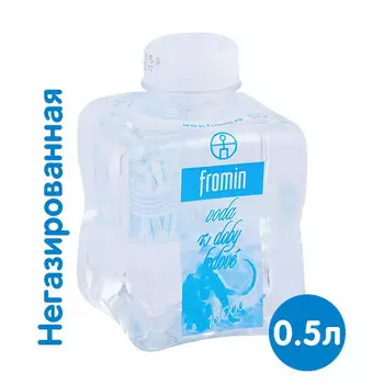 Вода Fromin 0.5 литра, без газа, пэт, 12 шт. в уп.