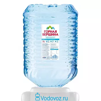 Вода Горная вершина 19 литров в одноразовой таре